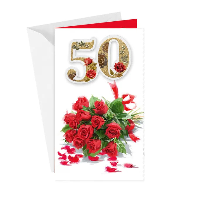 Blahoželanie k 50. jubileu - 3D číslo