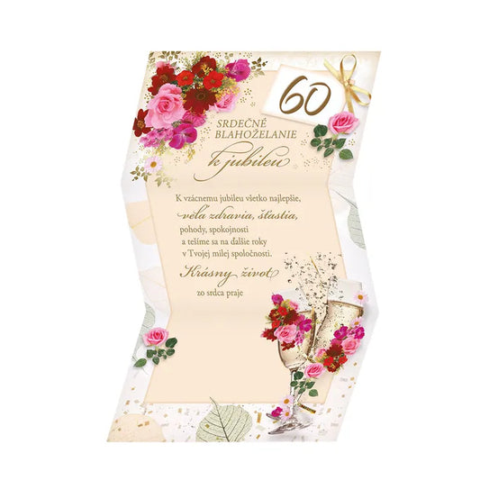 Blahoželanie k 60. jubileu Kytica - Listina