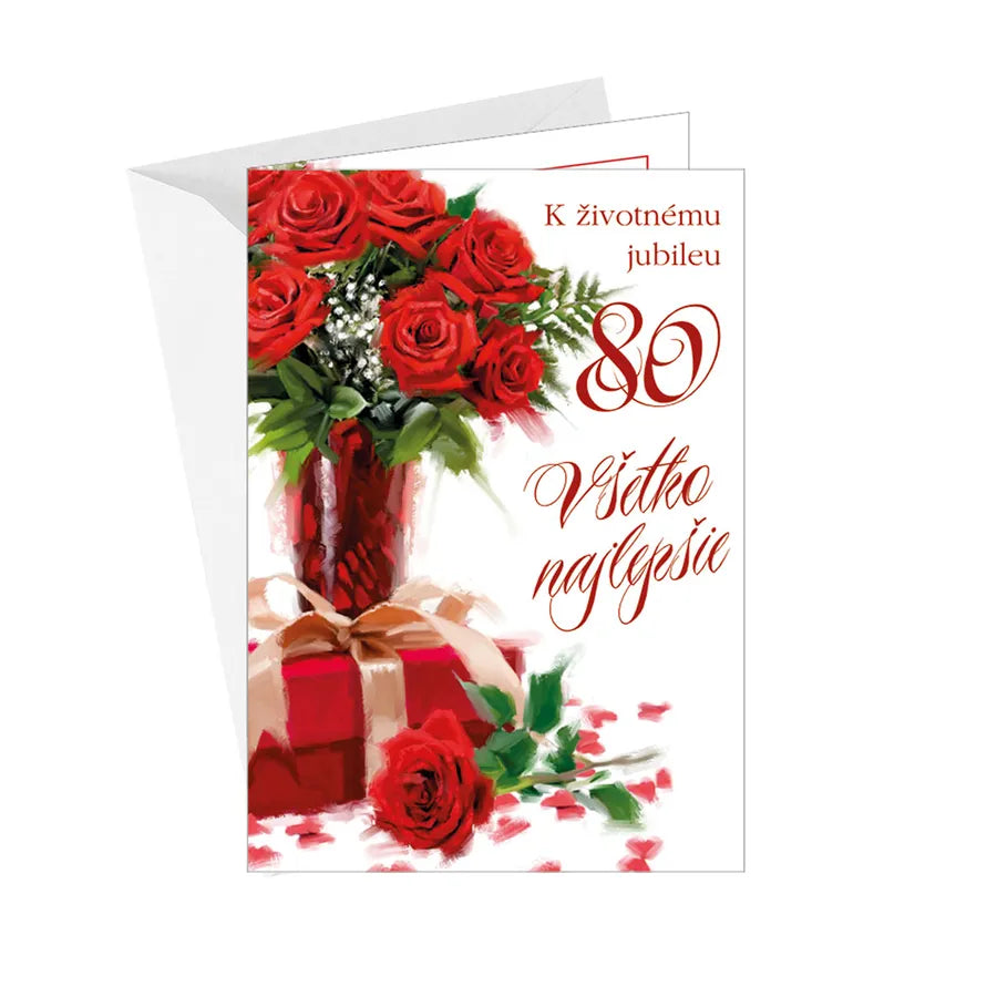 Blahoželanie k 80. jubileu