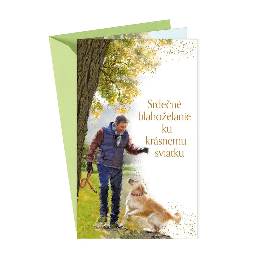 Srdečné blahoželanie ku krásnemu sviatku (univerzálne)