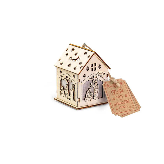 LED domček - Najkrajšie Vianoce