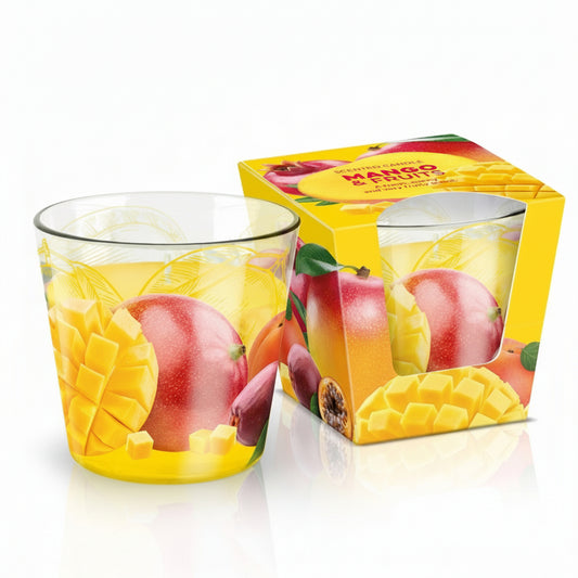 Donáška kvetov - Vonná sviečka - Mango & Fruits - slovenske-kvety.sk