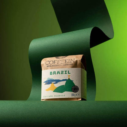 Zrnková káva 200g - Brasil Cerrado Diamond