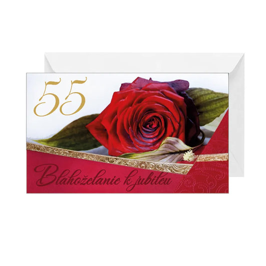 Blahoželanie k 55. jubileu