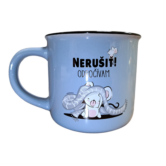 Vianočný hrnček - Nerušiť! Odpočívam