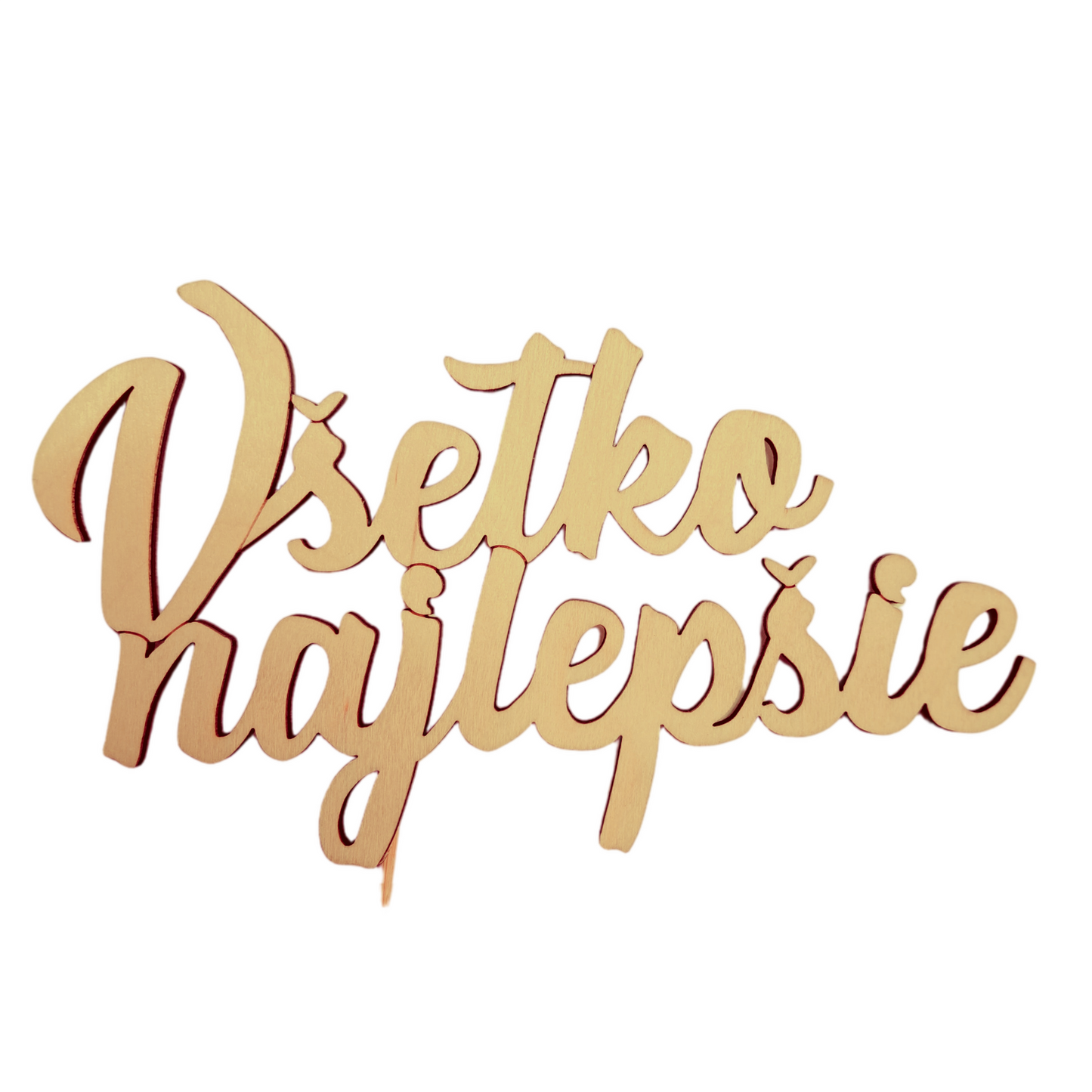 Všetko najlepšie zápich 15cm