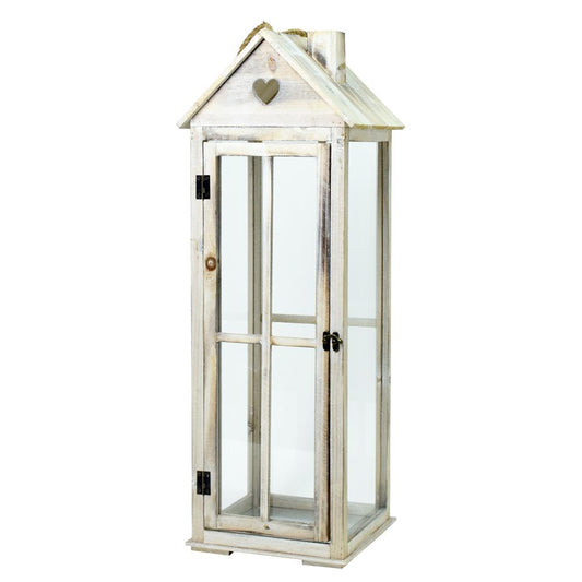 Lampáš drevený domček 51cm