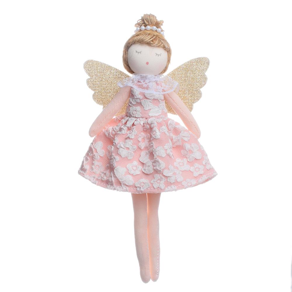 Anjel záves 17cm ružový