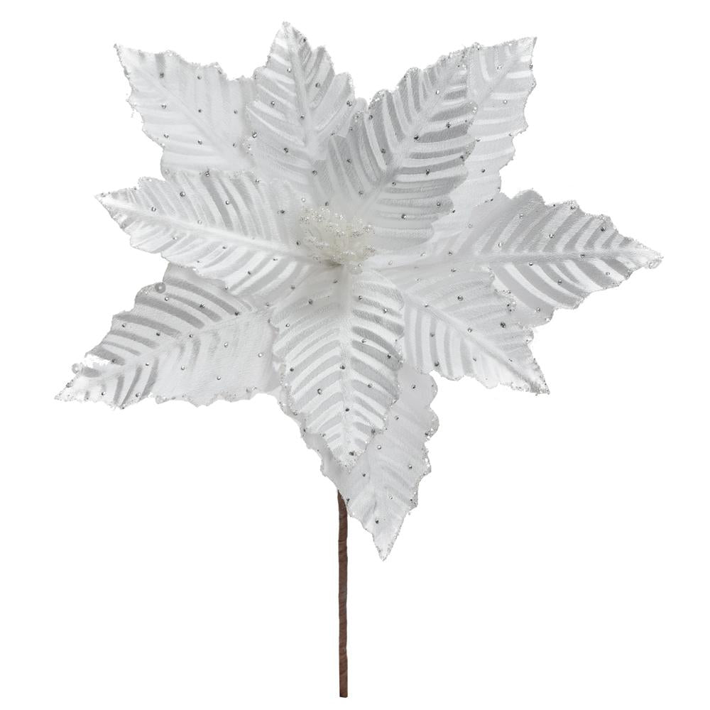 Vianočná ruža biela 30cm