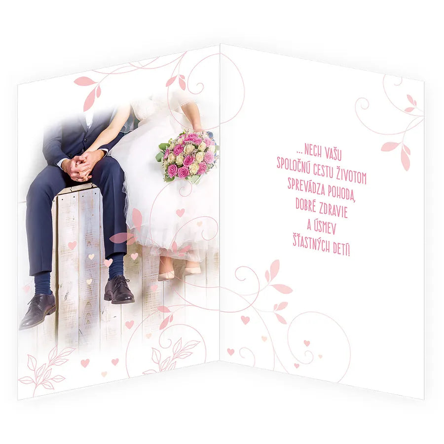 Hracie blahoželanie svadobné - Veľa šťastia dvom