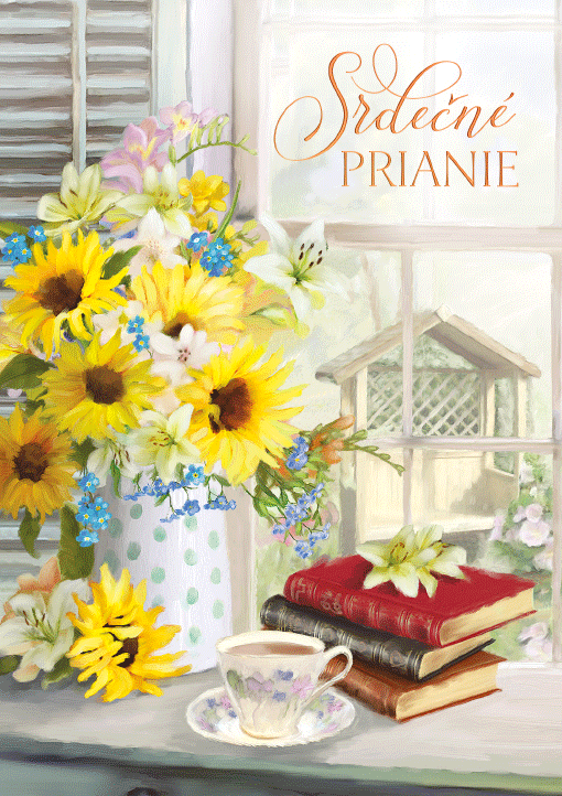 Srdečné prianie 3D (univerzálne)