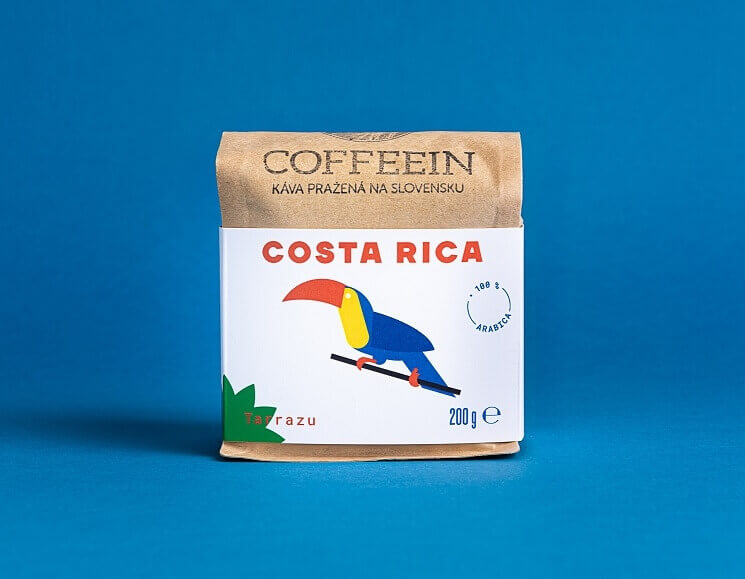 Zrnková káva 200g - Costa Rica Tarrazu