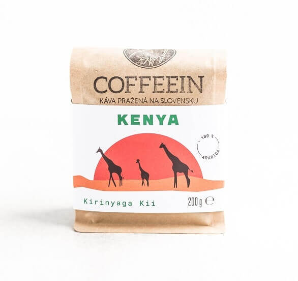 Zrnková káva 200g - Kenya Kirinyaga Kii