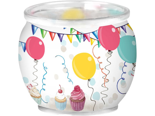 Donáška kvetov - Vonná sviečka - Happy Birthday - Všetko najlepšie - slovenske-kvety.sk