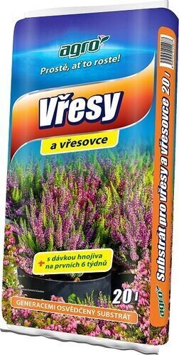 Agro substrát - Vresy a vresovce