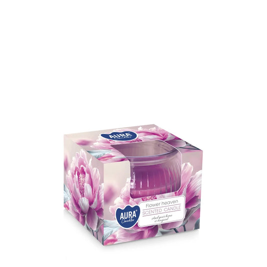 Vonná sviečka s ružami - Flower heaven