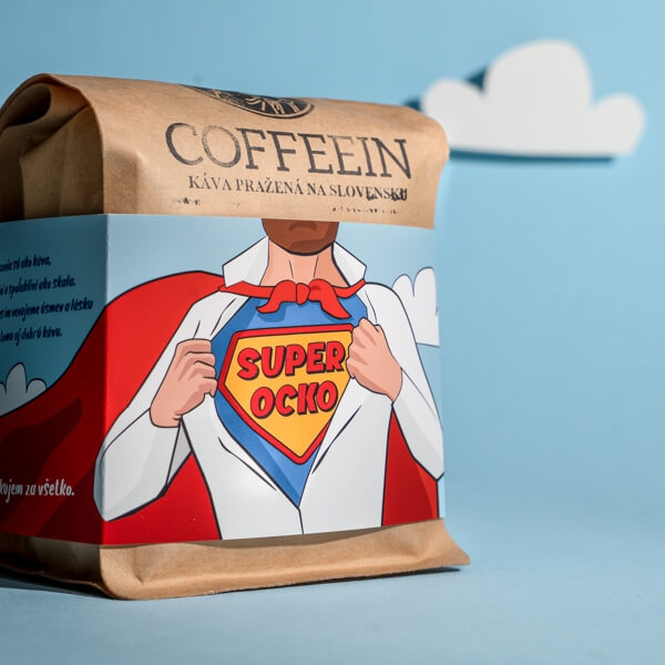 Zrnková káva 200g - Super ocko