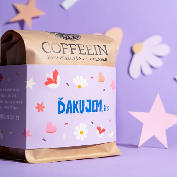 Zrnková káva 200g - Ďakujem, že si