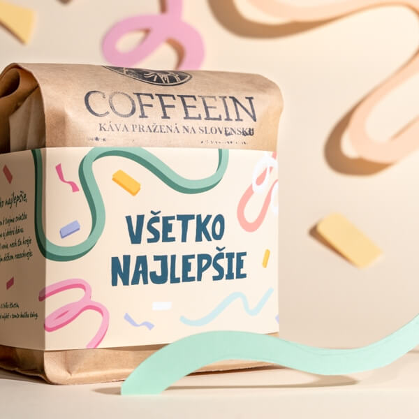 Zrnková káva 200g - Všetko najlepšie
