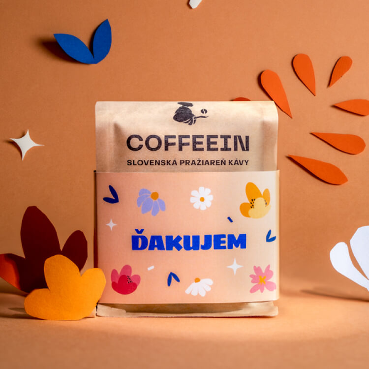 Zrnková káva 200g - Ďakujem