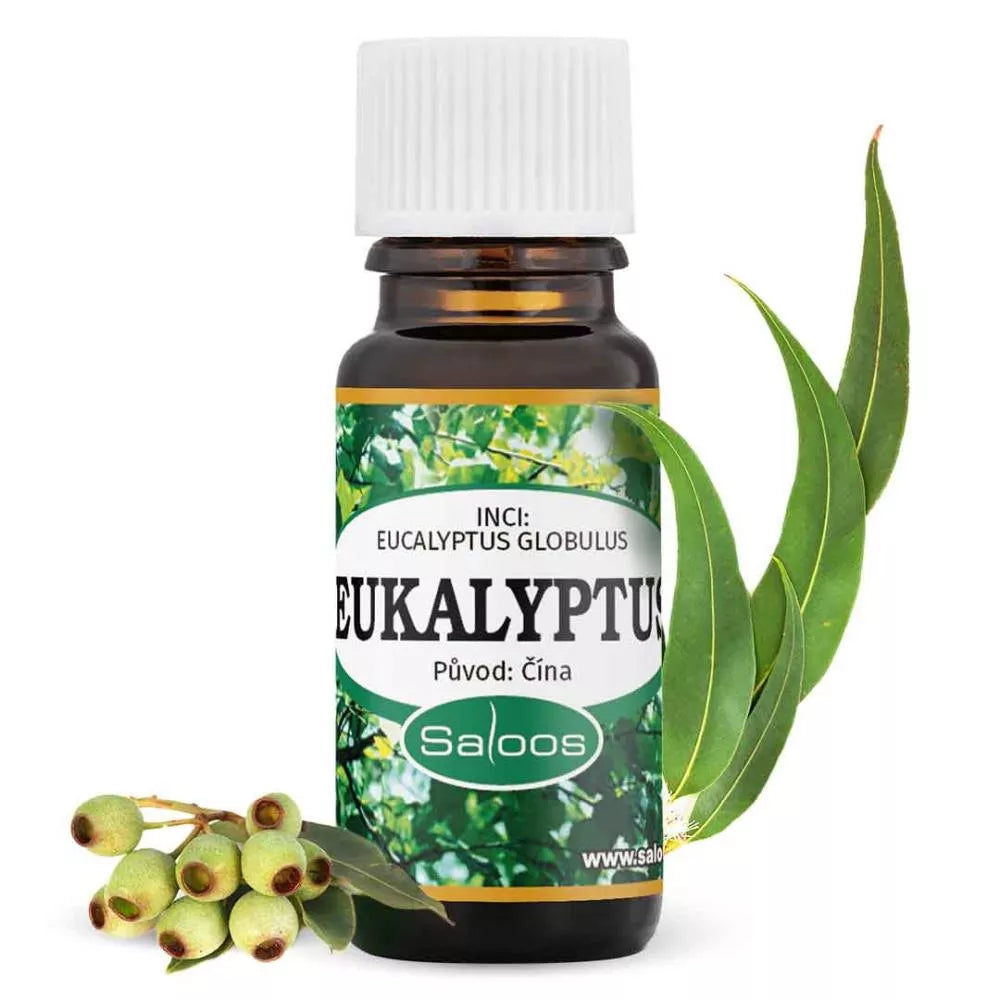 Donáška kvetov - Éterický olej 100% EUKALYPTUS Čína, 10ml - slovenske-kvety.sk