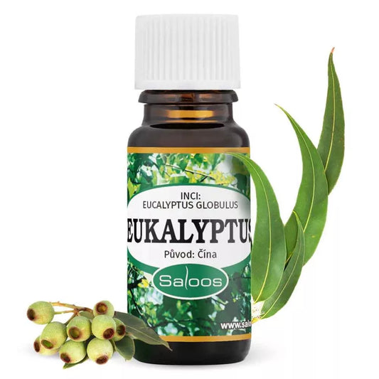 Donáška kvetov - Éterický olej 100% EUKALYPTUS Čína, 10ml - slovenske-kvety.sk