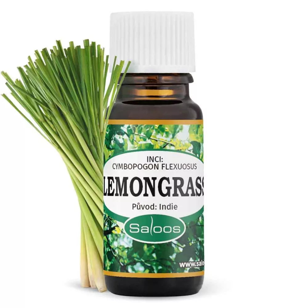 Donáška kvetov - Éterický olej 100% LEMONGRASS India, 10ml - slovenske-kvety.sk