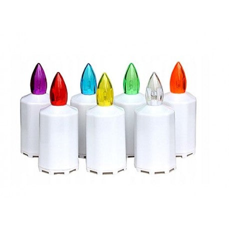 Donáška kvetov - LED svietidlo - Sviečka oranžová - slovenske-kvety.sk