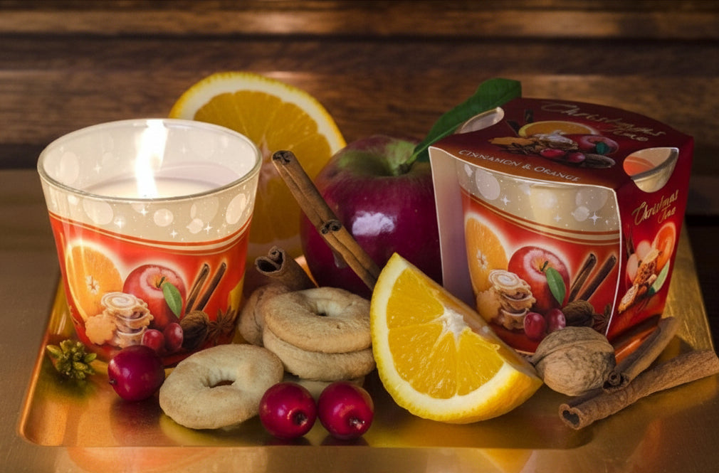 Vonná sviečka - Christmas Time - Cinnamon & Apple