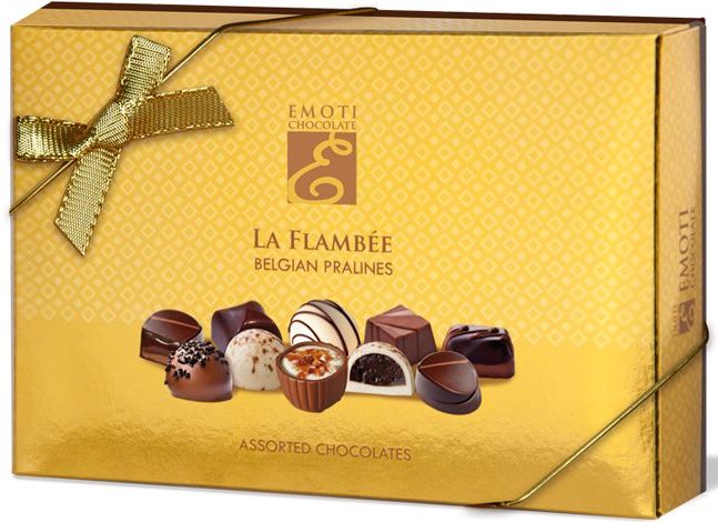 Belgické pralinky La Flambeé 120g