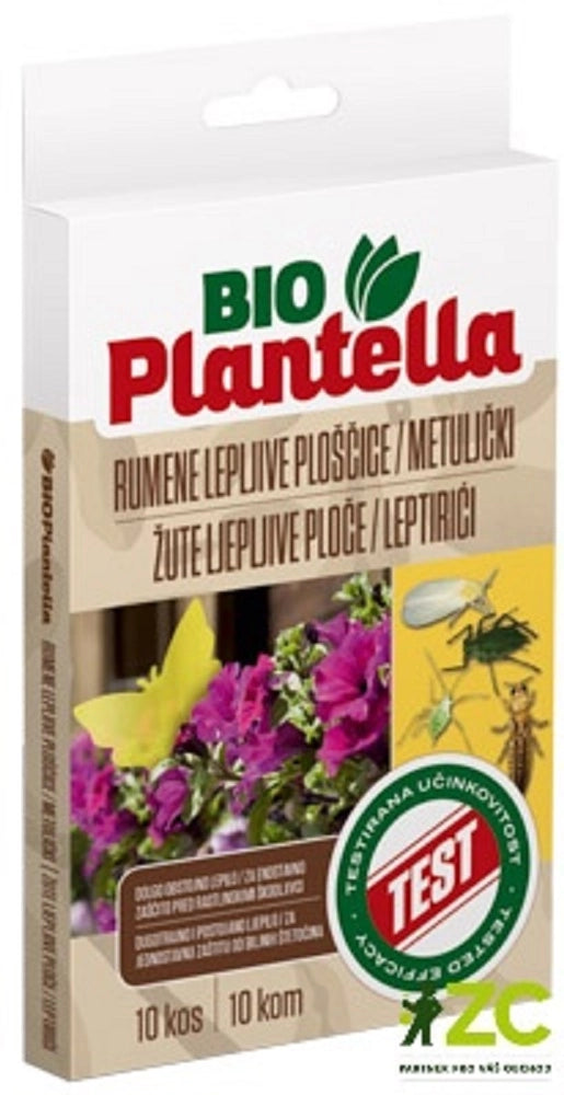 BioPlantella Žlté lepové dosly motýliky 10 ks