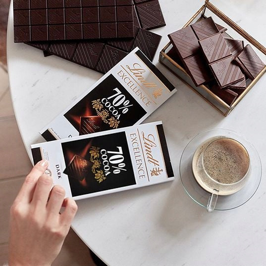 Lindt EXCELLENCE Dark Caramel with a touch of sea salt 100g