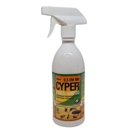 Donáška kvetov - Cyper s rozprašovačom proti hmyzu 500ml - slovenske-kvety.sk