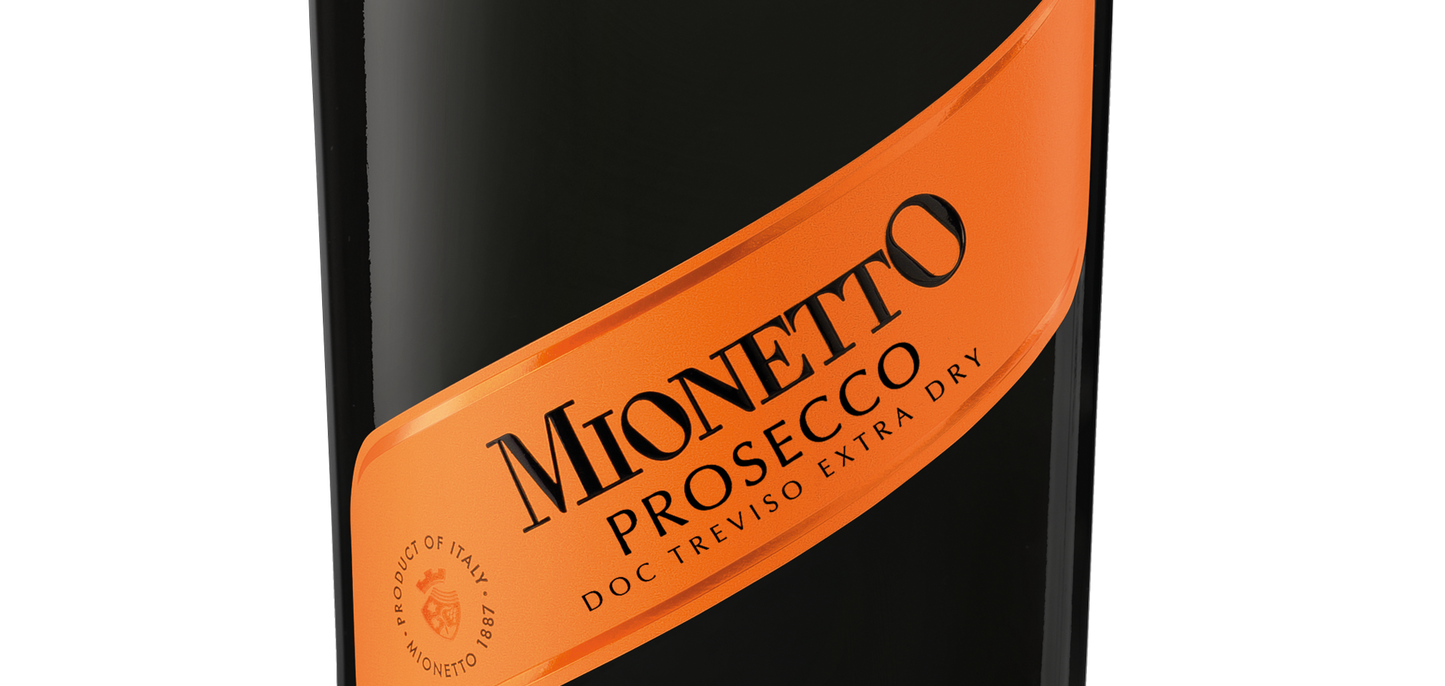 Donáška kvetov - Mionetto Prestige Prosecco Doc Treviso Extra Dry 0,75l - Čierne - slovenske-kvety.sk
