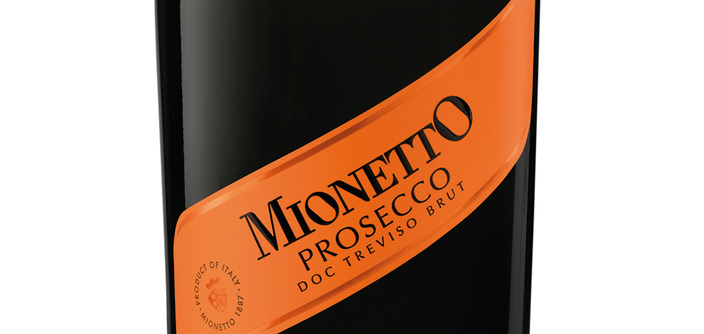 Donáška kvetov - Mionetto Prestige Prosecco DOC Treviso Brut 0,75L - Oranžové - slovenske-kvety.sk