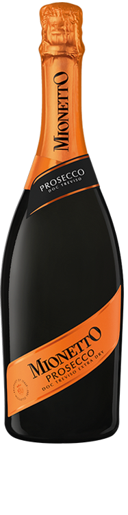 Donáška kvetov - Mionetto Prestige Prosecco Doc Treviso Extra Dry 0,75l - Čierne - slovenske-kvety.sk