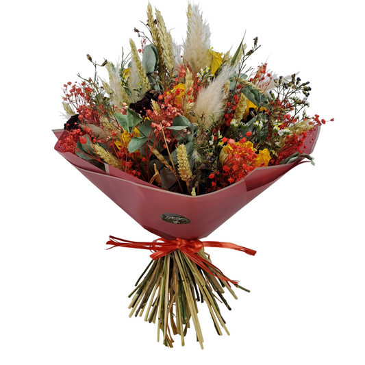 Sušená kytica „Red Paradise"