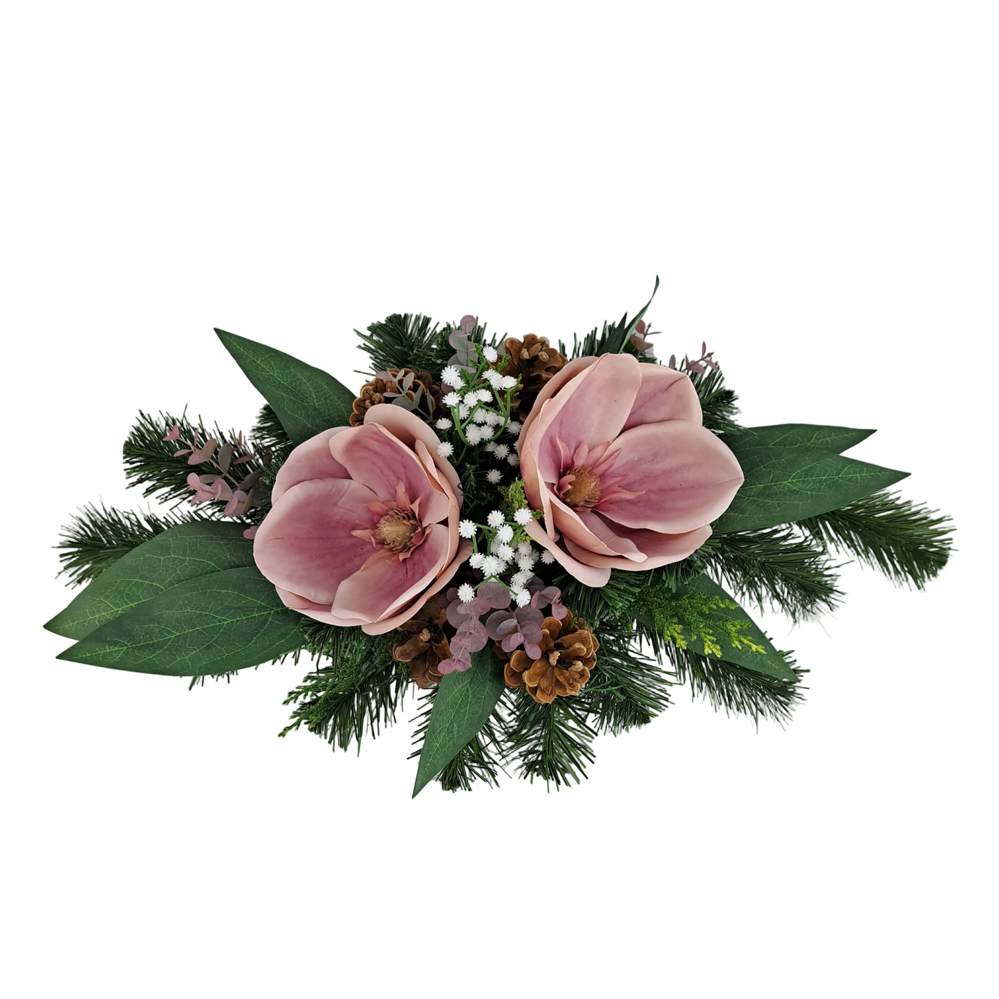 Smútočná kytica Magnolia – Vínová