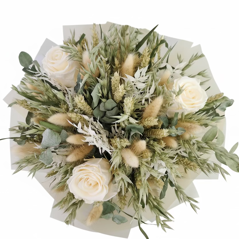 Sušená kytica - maslová