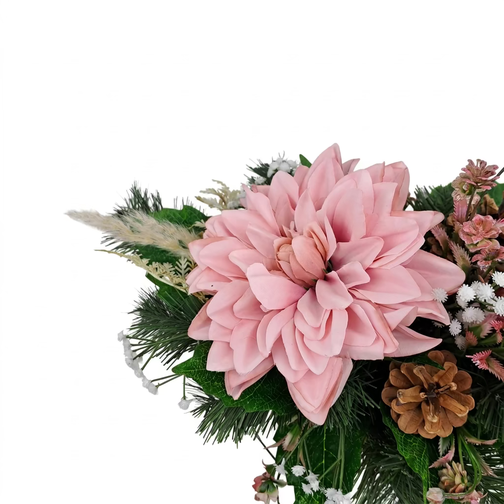 Smútočná kytica Dahlia – Dark Pink