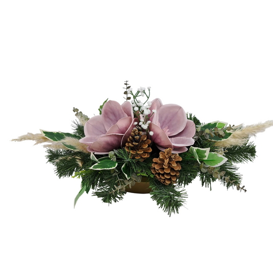 Smútočná kytica Magnolia – Fialová