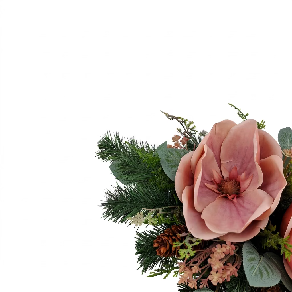 Smútočná kytica Magnolia – Soft Orange