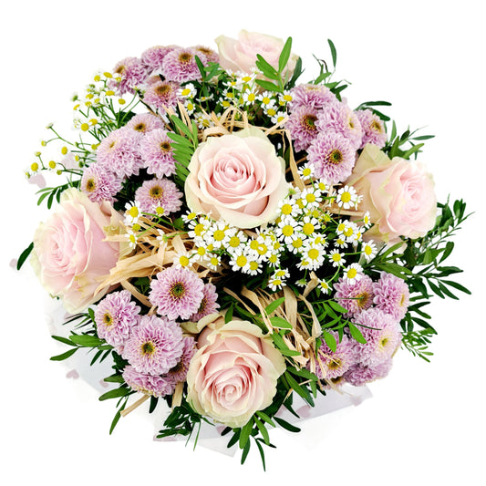 Kytica ružových kvetov Princess