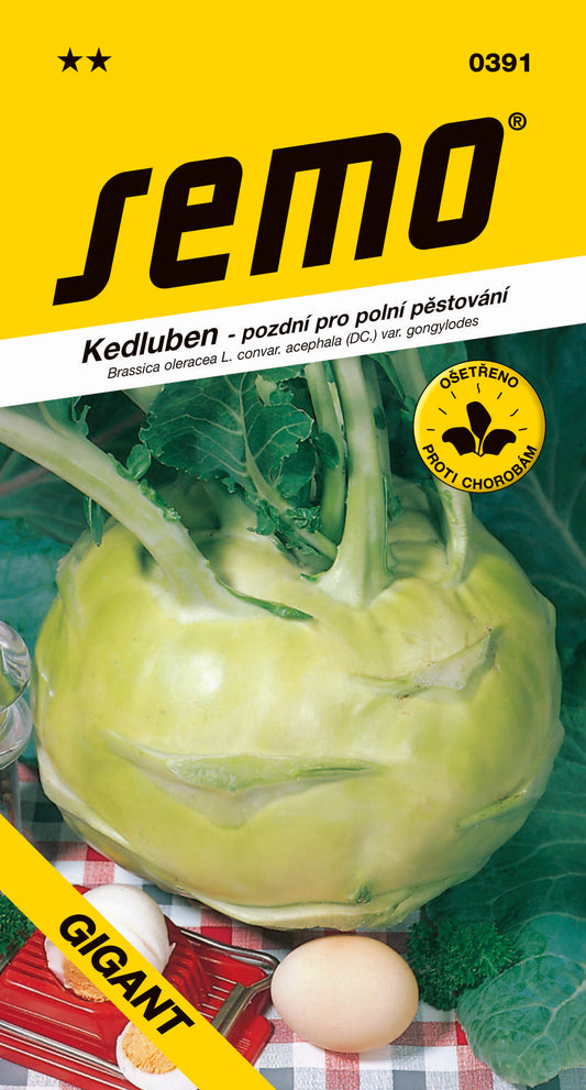 Donáška kvetov - SEMO - Kaleráb - GIGANT - slovenske-kvety.sk
