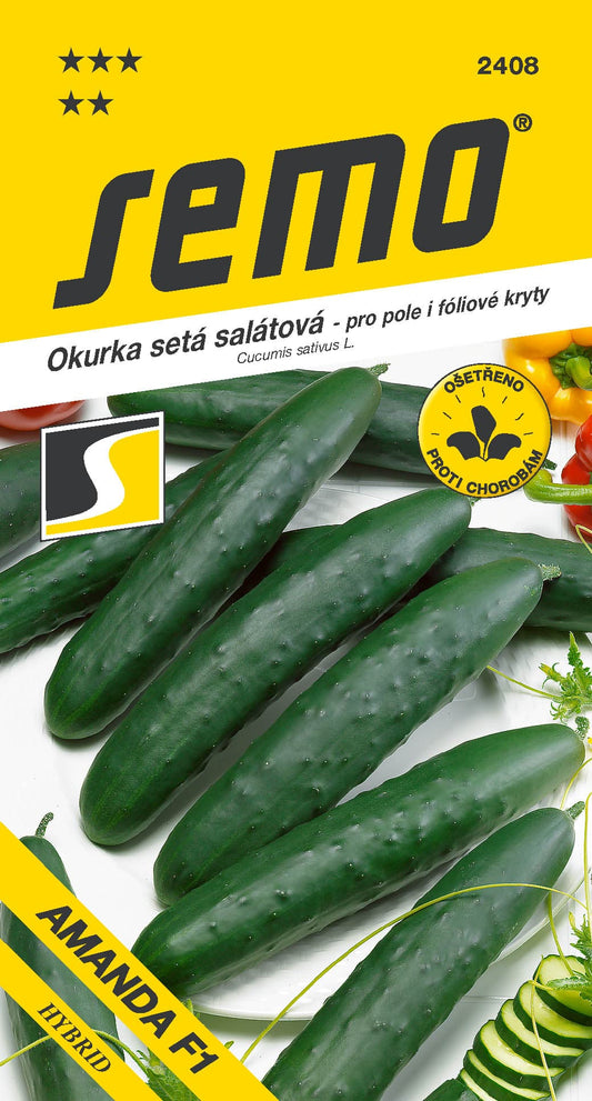 Donáška kvetov - SEMO - Uhorka šalátová - AMANDA F1 - slovenske-kvety.sk