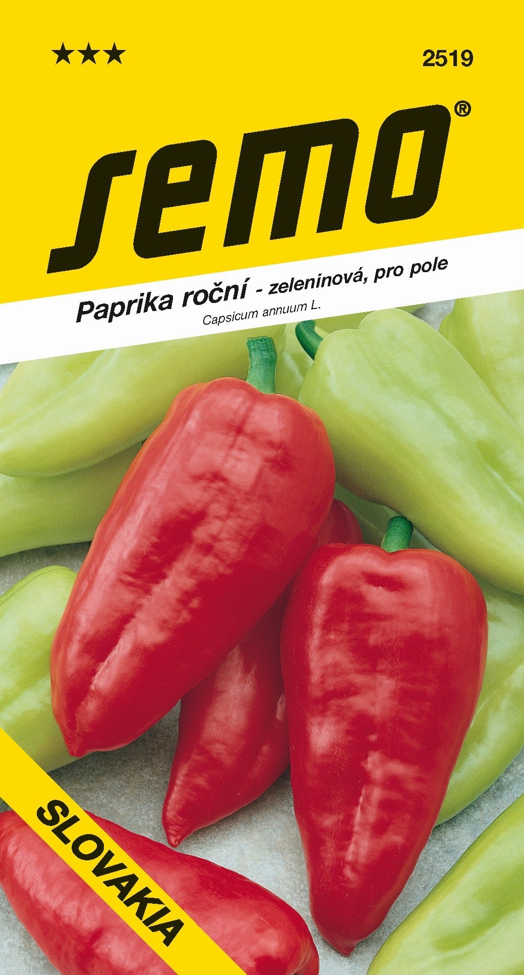 SEMO - Paprika ročná - sladká SLOVAKIA