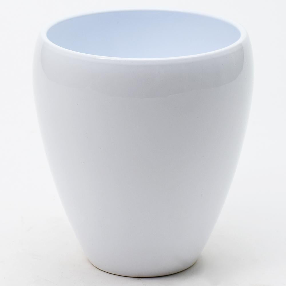 Keramický kvetináč na orchideu Luna White 14cm