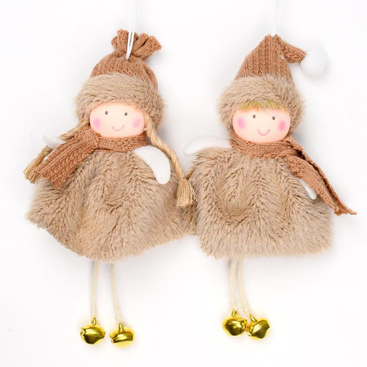 Donáška kvetov - Deti hnedá kožušinka 17cm - slovenske-kvety.sk