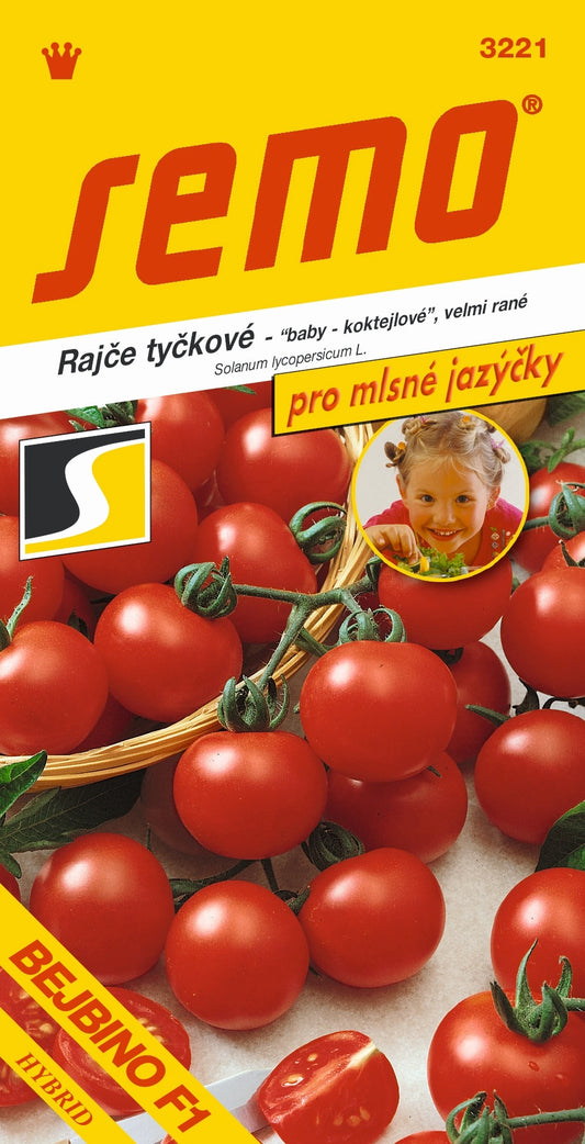 Donáška kvetov - SEMO - Rajčiak kolíkový - BEJBINO F1 - slovenske-kvety.sk
