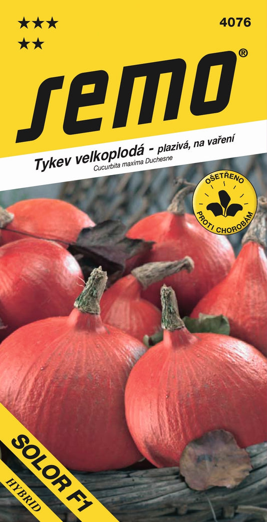Donáška kvetov - SEMO - Tekvica Hokkaido - SOLOR F1 - slovenske-kvety.sk
